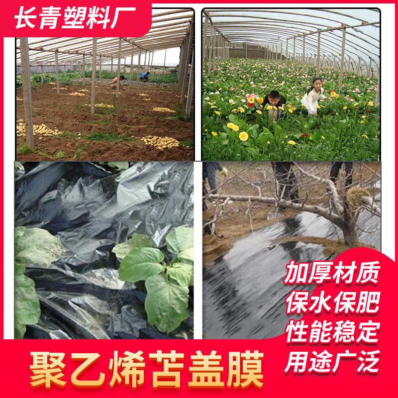 Nuevo material película agrícola transparente película al por mayor película de plástico agrícola película de efecto invernadero película no gota PE película de plástico transparente película de embalaje