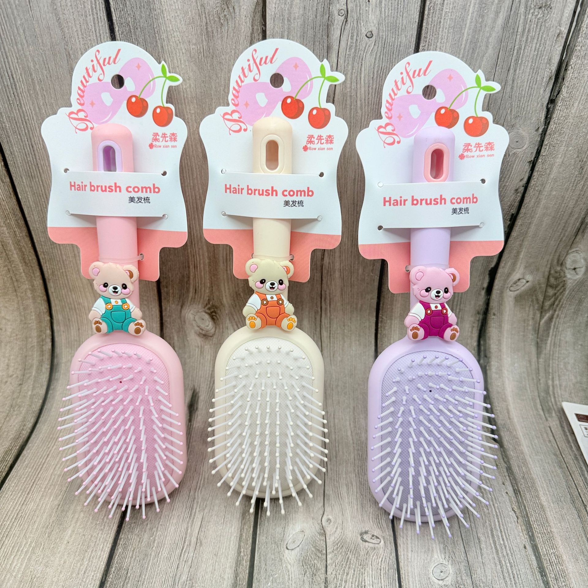 Peine masaje cuero cabelludo cojín aire profesional