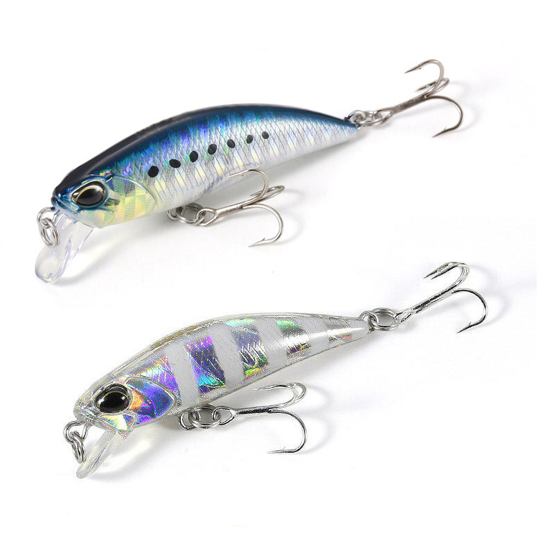 Sinking Minnow Fishing Lures Hard Baits Fresh Water Bass Swimbait Tackle Gear