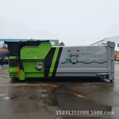Dump-Type Garbage Station, Residential Area Trash Bin, Garbage Transfer Station, Multi-Bin Mobile Compression Garbage Bin