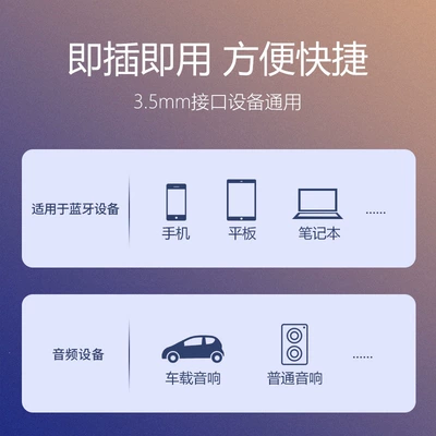 Bluetooth Hands-free dəstləri: AUX audio cable car