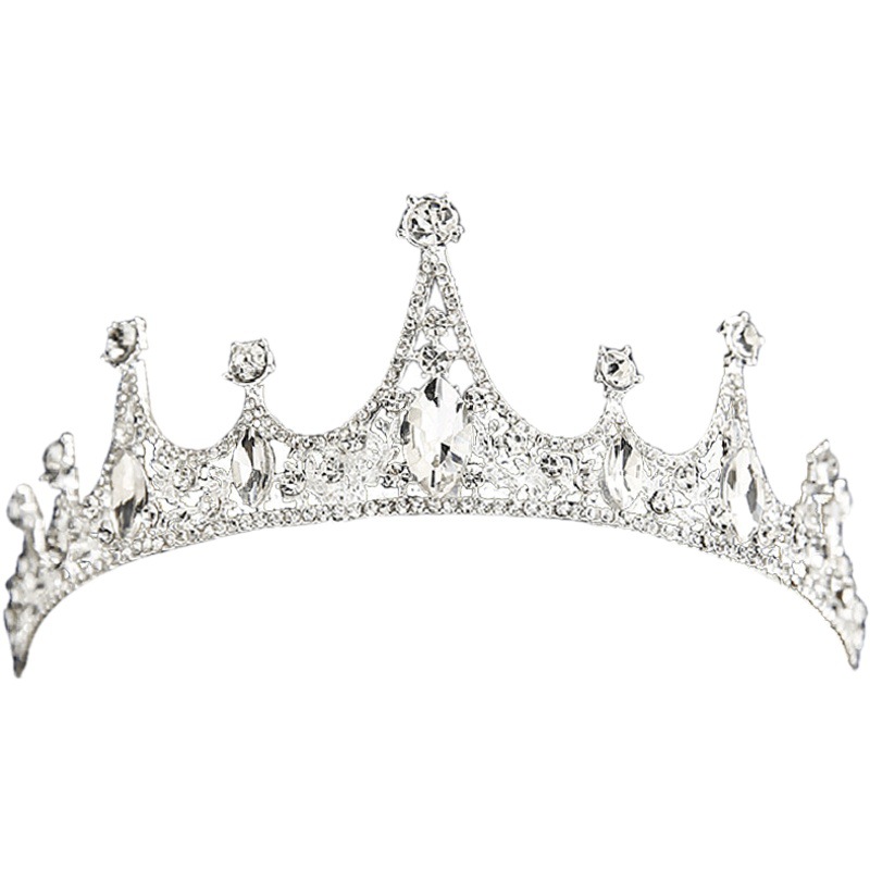 Super Hada corona tocado nupcial al por mayor Super brillante rhinestone Internet Celebrity cumpleaños de la boda 18 regalo adulto accesorios para el cabello nuevo