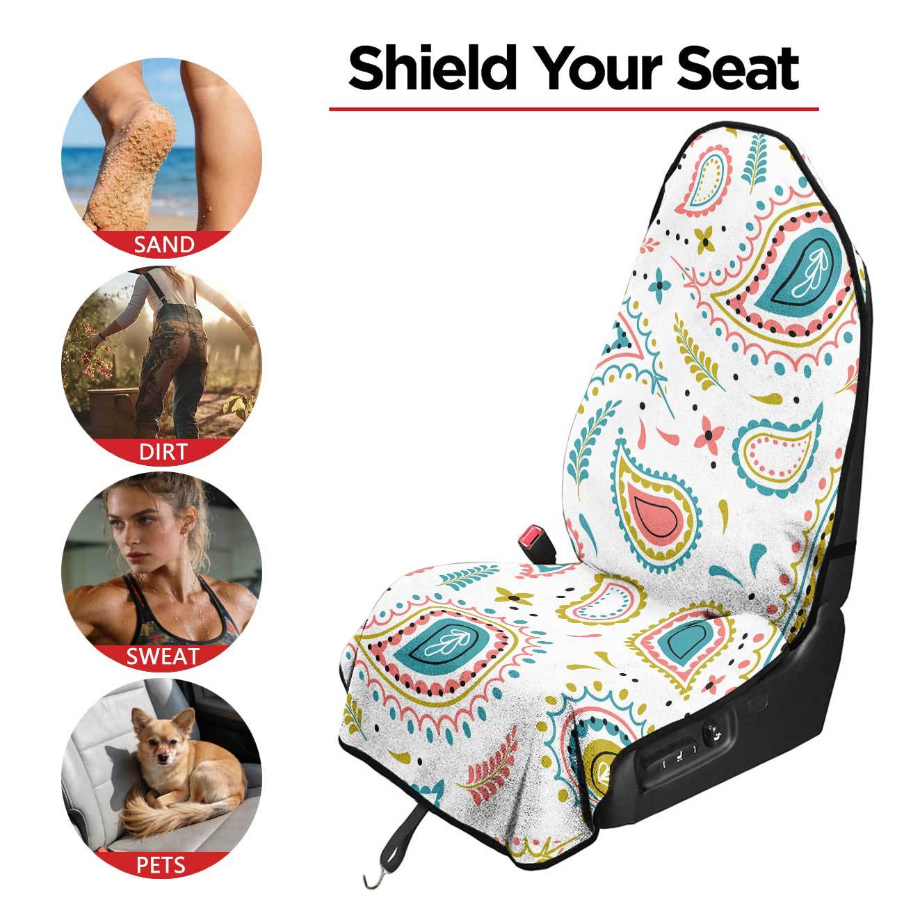 Car seat towel cover, front seat protector, suitable for gym and exercise, universal for all seasons, car use 169