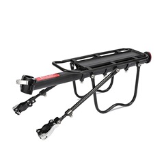 機器アクセサリー クイックリリース自転車リアラック マウンテンバイク後部座席ラック 乗客ラック 荷物ラック