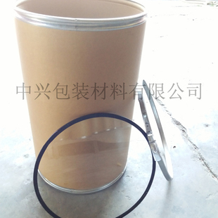 Fish glue storage barrel factory direct tempered glass lid cardboard barrel tonic food tangerine peel store display paper barrel