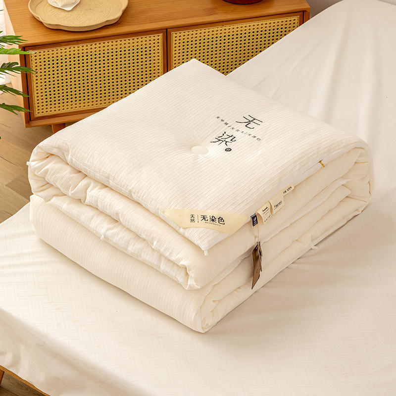 Waffle-like soybean fiber quilt winter quilt thickened warm spring and autumn quilt cotton quilt air conditioning summer cool quilt core