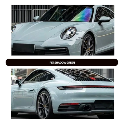 Auto Color Change Film Green Color-Changing Film, Full