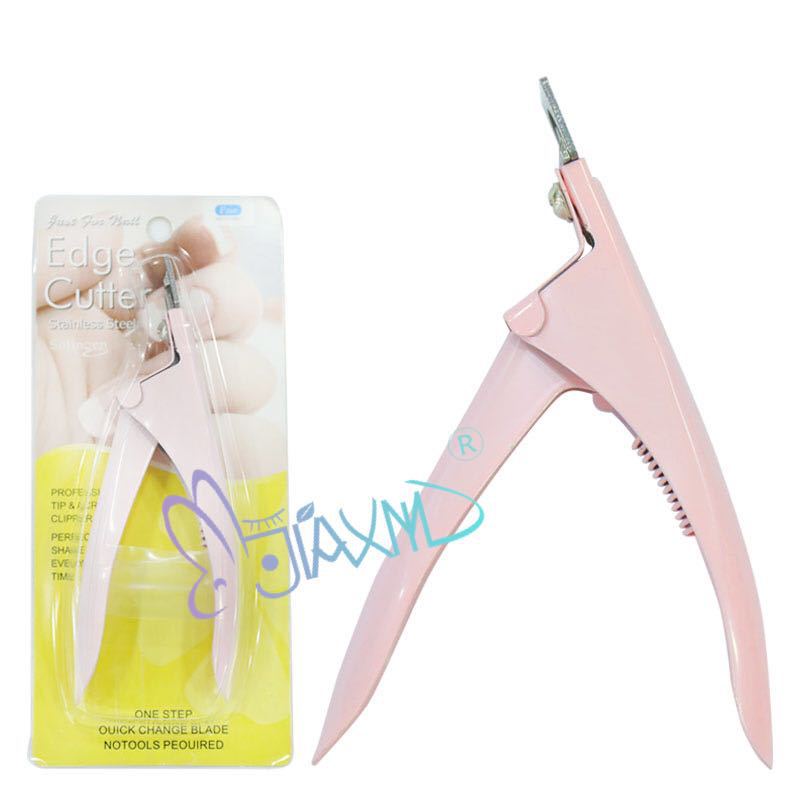 Tijeras gruesas de una palabra de alta calidad para mascotas cortaúñas cortauñas DIY uñas francesas fototerapia uñas tijeras en forma de U afiladas