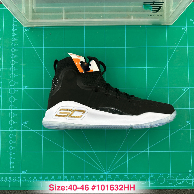 Cross-Border Curr 4 Curry 4Th Generation Practical Training Shoes Non-Slip Wear-Resistant Comfortable Shock-Absorbing Basketball Sneakers Men's Shoes