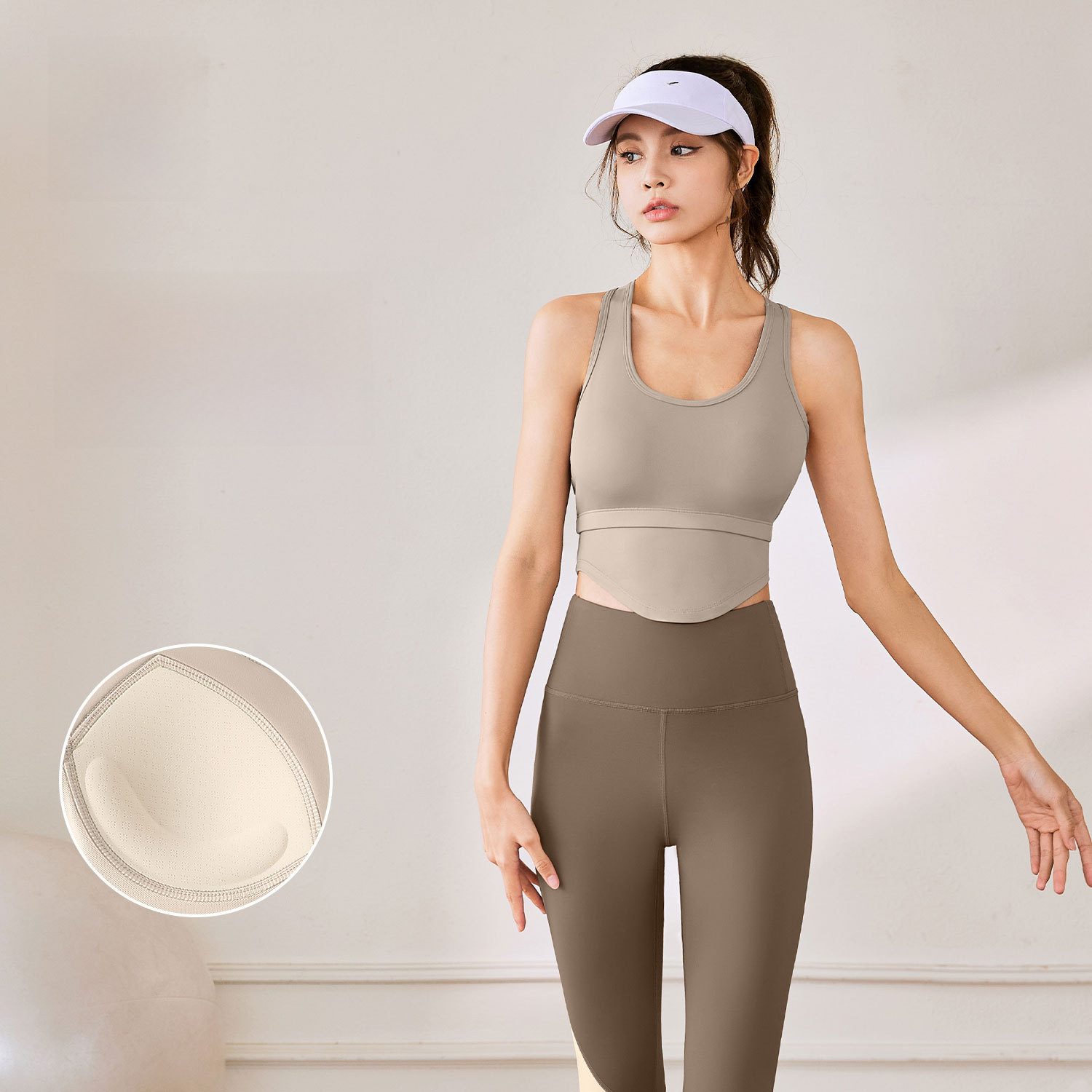 High strength shockproof push up bra