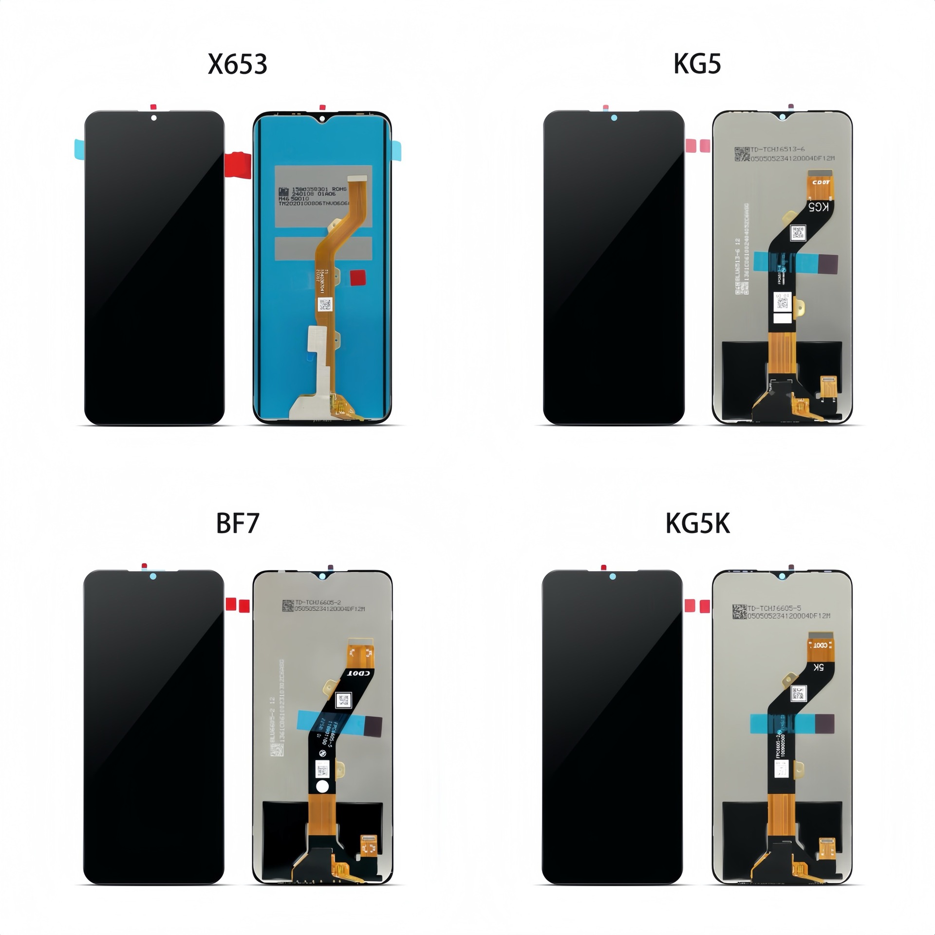 Aplicable a infinix itel smart10 teléfono móvil LCD panel assembly x6725 LCD panel