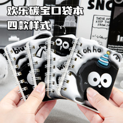 可爱A7侧翻线圈本学生高颜值横线记事本子随身便携迷你口袋本批发