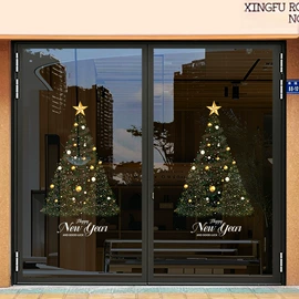 墙贴;圣诞装饰品;玻璃贴