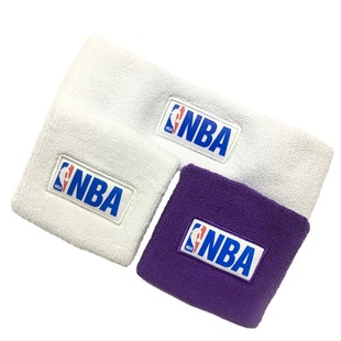 Picture production NBA patch printing wristband gym towel wristband running sports elastic wristband