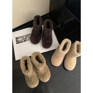 ����4cm~�A�^���Ь��ůëë��Ͳѩ��ѥŮ2026������ӽq�Ӻ���Ь