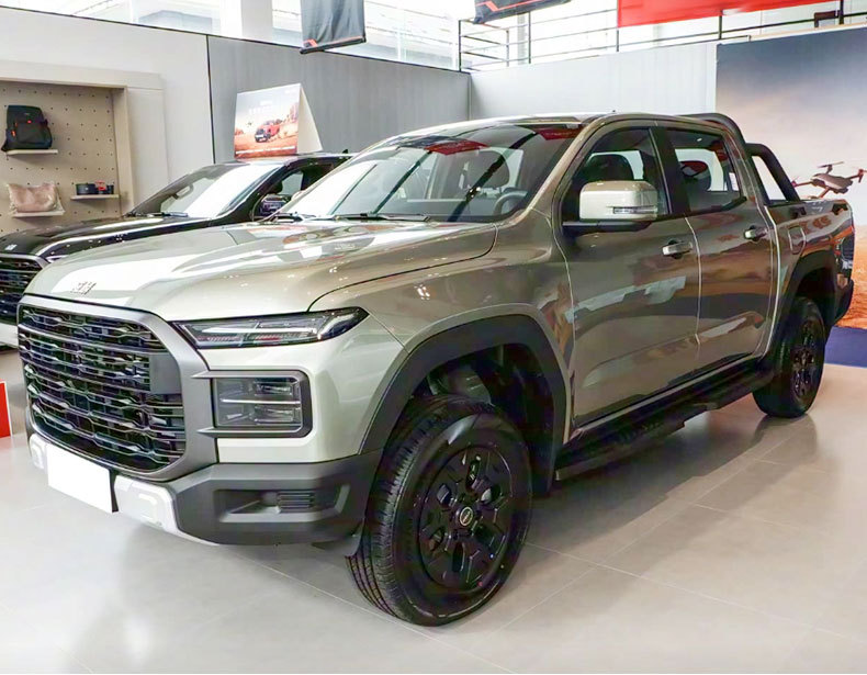 Chery Weilin Pickup Truck Rely Modified Rear Bed with Anti-Wear Black Plastic Mat Installation Modification 1.81m