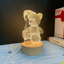 �羳3dСҹ�� ��ľled̨��usb�l�⿨ͨСҹ�� ��ͯ�YƷ���ҷՇ���