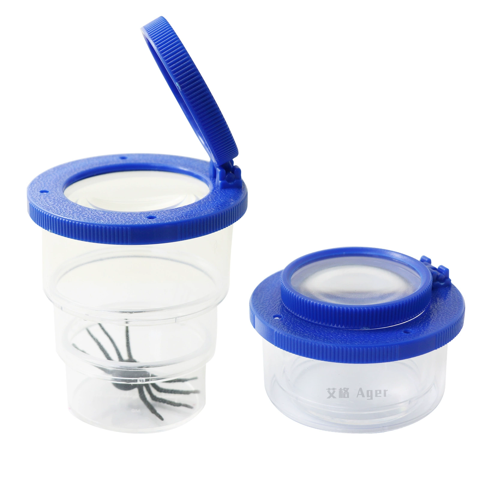 Детский ящик для насекомых, трехсекционная чашка, Студенческая разведка, зеркало для наблюдения, биомагнификация, детские инструменты для приключений на открытом воздухе