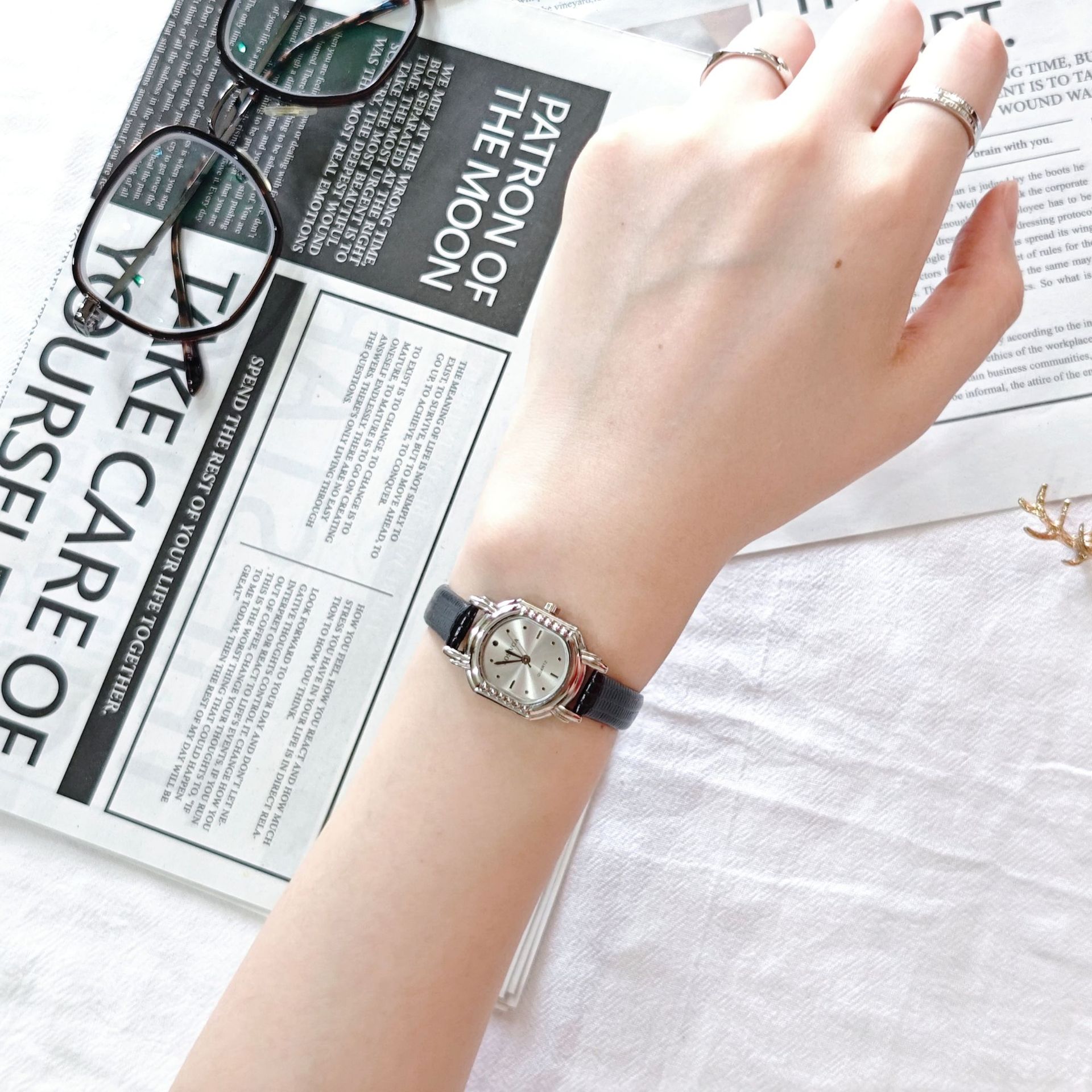 Quartz elegant trend retro fashionable swiss watch 3
