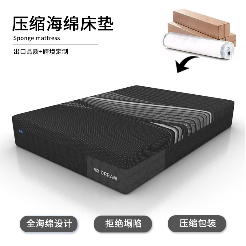 Full Sponge Memory Mattress Home Bedroom Can Be Customized Classy Hotel Homestay Mattress Compression Roll Package Factory Wholesale