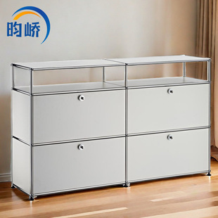 Usm Drawer Cabinet Sideboard Home Restaurant Medieval Style Multifunctional Cabinet Modular Combination Storage Side Cabinet