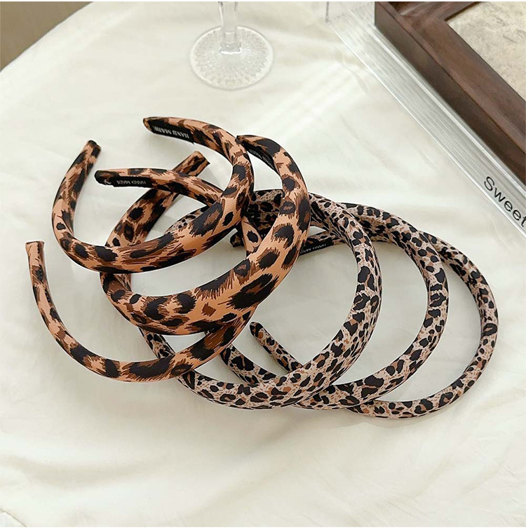 Women's Gender Sweet Streetwear Women's Leopard Hair Band