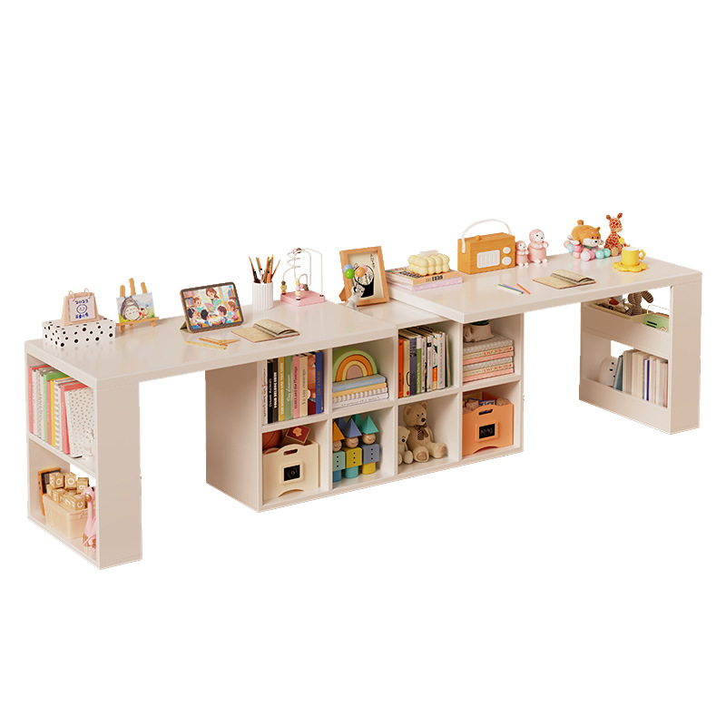 Escritorio de madera maciza para niños