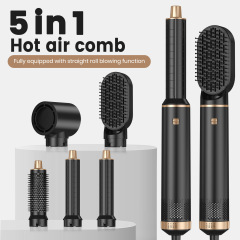 Amazon ベストセラー 5 イン 1 熱風コーム家庭用ストレート カーリング ブロー スタイリング ヘアドライヤーは、国内販売の個人使用をサポートしていません