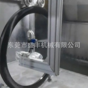 Guangdong Popular Shengfengding Bicycle Wheel Hub Spray Assembly Line | Static Spray Paint Wire Body with Stable Operation