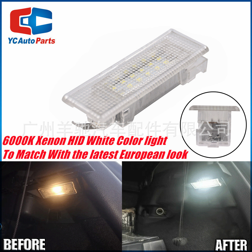 Adecuado para Volkswagen Golf kaidi EOS Jetta Passat Tiguan tronco luz asiento LED luz del tronco