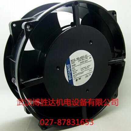 6224N/17HT  EBM变频器散热风机 DC24V 26.5W 17CM