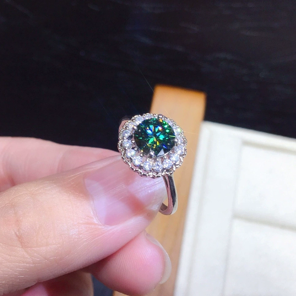Import one size ring, platinum 950 sample, diamond encrusted, internet celebrity