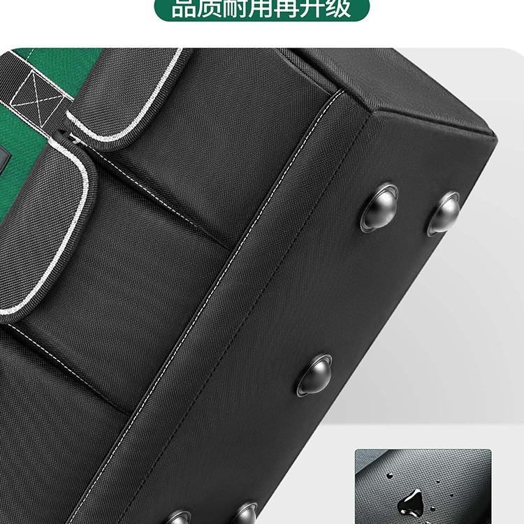 结实耐用工具收纳袋多功能帆布加厚便携式木工专用电工手提工具包|undefined