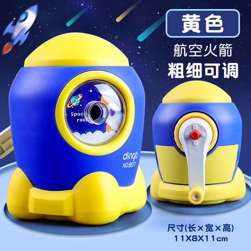 Dingbang sacapuntas multifunción sacapuntas de lápiz manual de estudiante de escuela primaria sacapuntas de lápiz automático sacapuntas de lápiz de color plomo sacapuntas de lápiz de mano