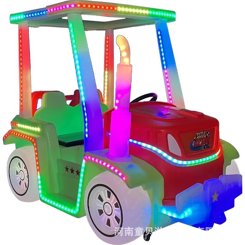 Jeep coche eléctrico para niños controlado remoto doble super SUV de cuatro ruedas parque cuadrado parque parque parque parque de juguetes fabricante de automóviles