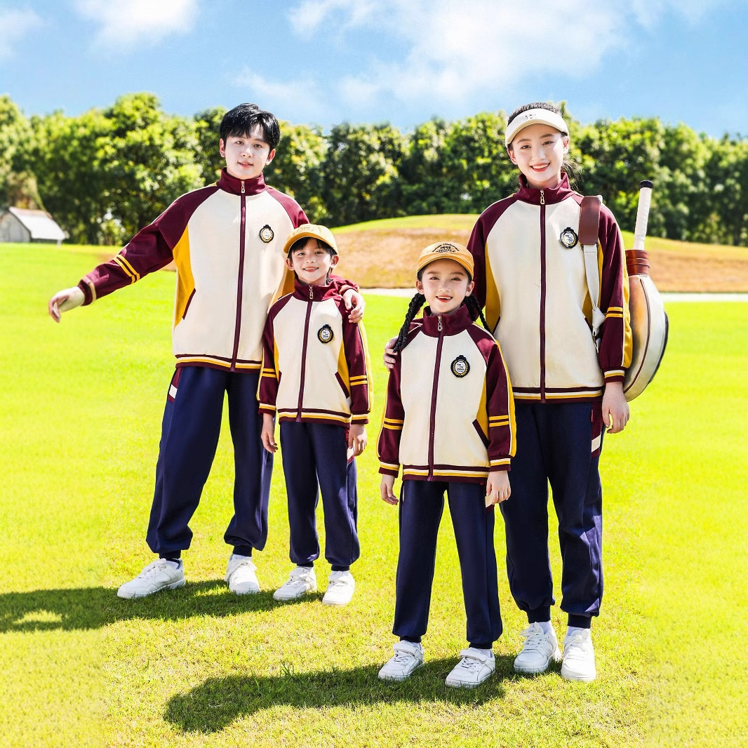 신입 학생 교복 봄 · 가을 삼인조 봄 나들이 유치원 정원교복 스포츠 미팅 수업 교복 가을 교복 세트