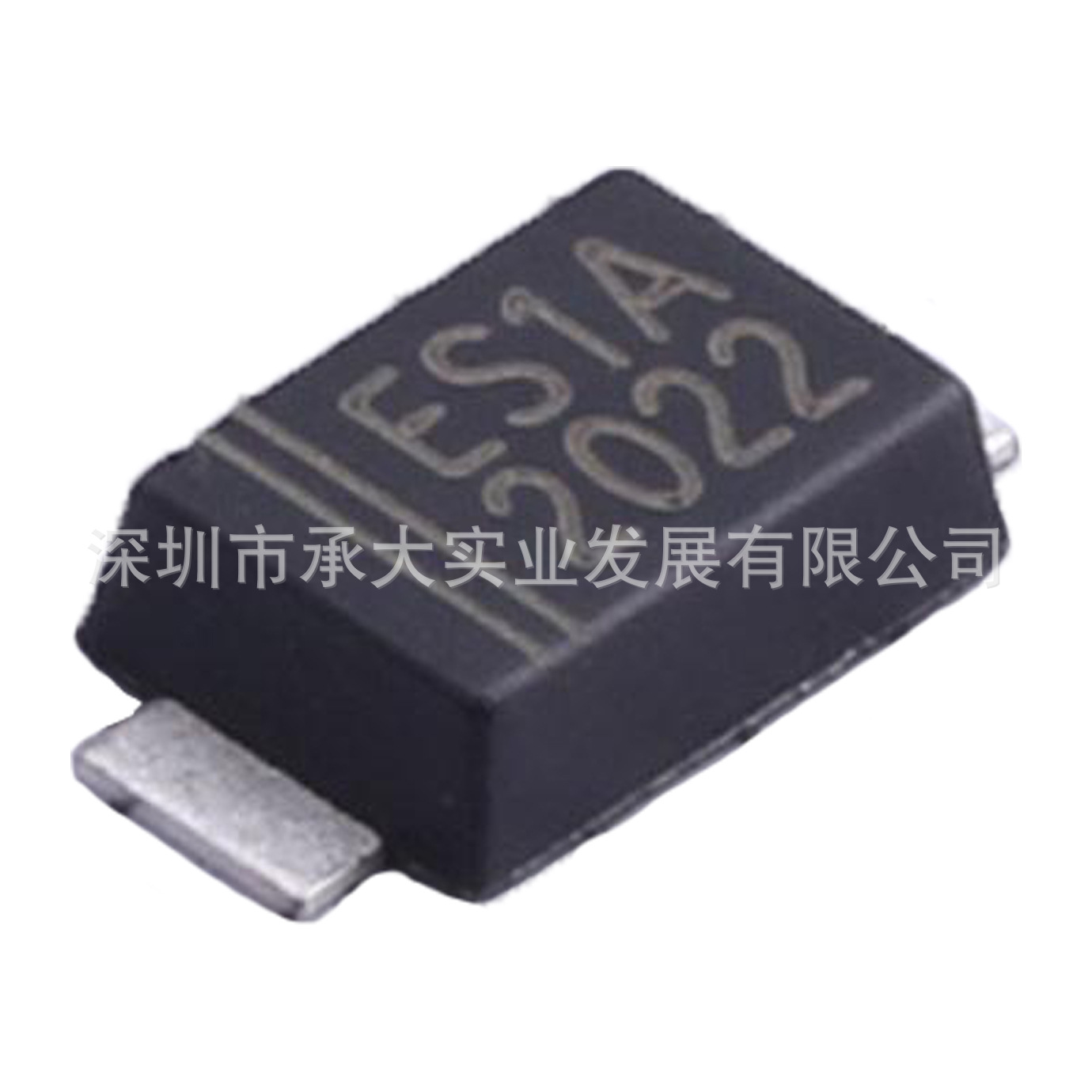 晶导微电子 ES1AF packaging SMAF surface sticker super fast recovery rectifier diode original