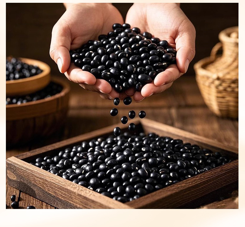 Ready to Eat Angelica Black Beans 400g Traditional Steam Cooked No Additives Women's Nourishment specifications