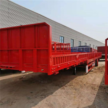 栏板 标箱13米半挂车图片——出口参数