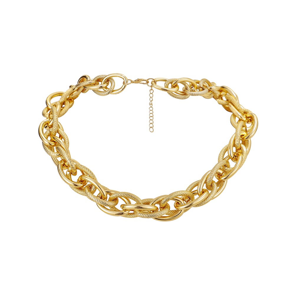 Fashion U Shape Iron Plating Unisex Necklace 1 Piece