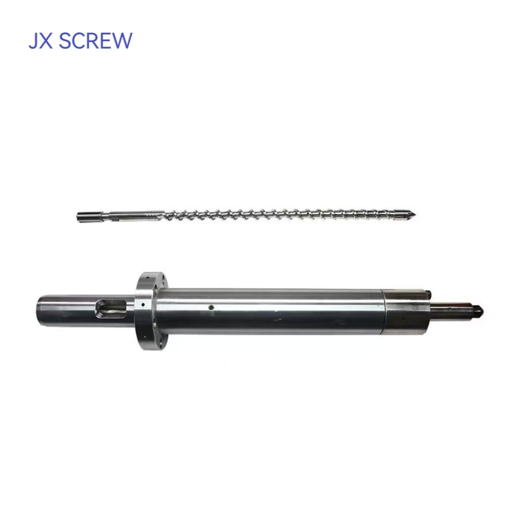 舟山机械PA46 PA6T等尼龙+30-50%玻纤用注塑机螺杆料筒厂家直销