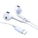Headset wired in-ear type high sound quality typec interface is suitable for Huawei vivo Xiaomi oppo round hole technology