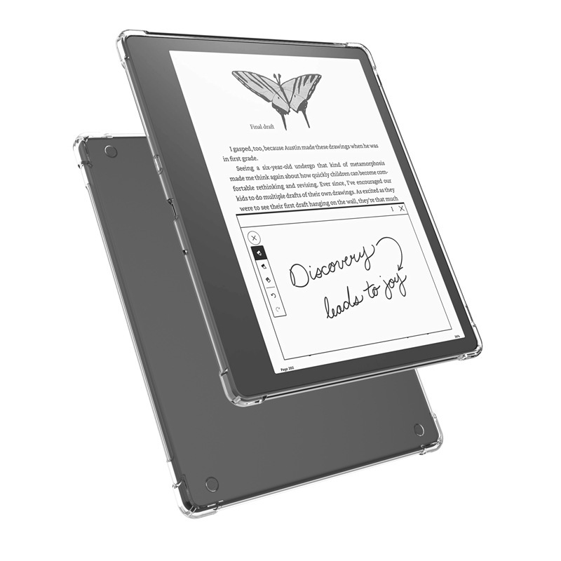 Suitable for KindleScribe E-book Protective Cover Four Corner Airbag Anti-drop Transparent 10.2 2022 Soft Case