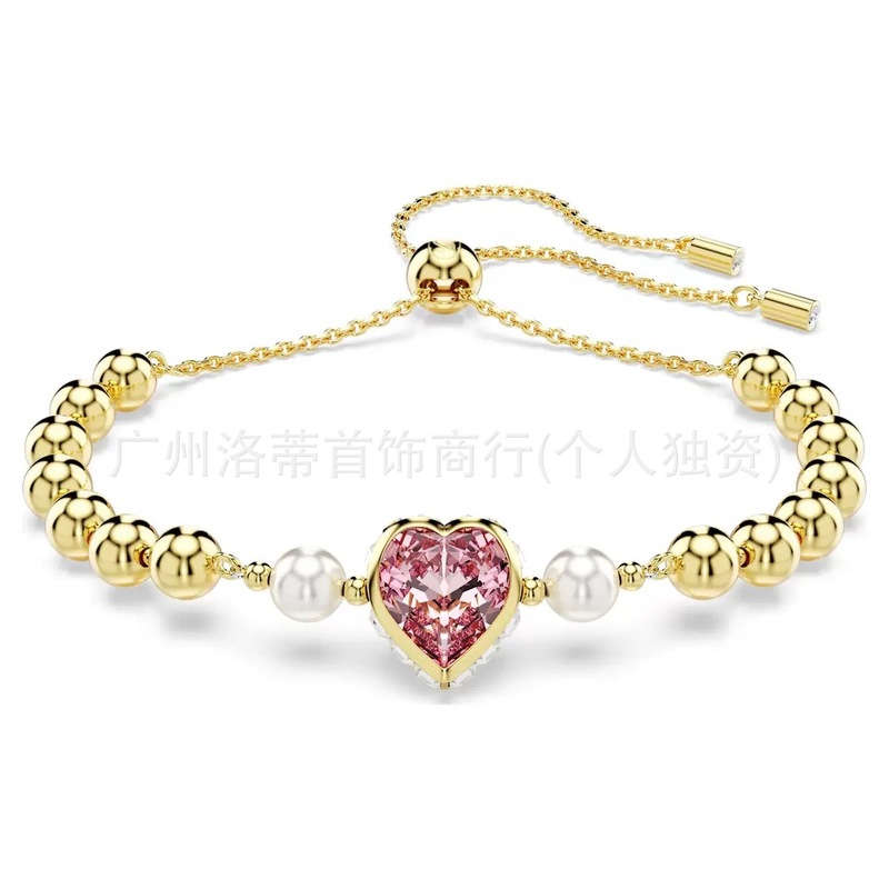 施家高版本恶魔之眼手镯采用施华洛元素世奇灵动方糖天鹅手链女环|undefined
