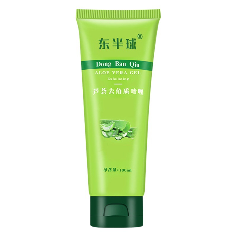 Aloe exfoliante almohadilla de barro crema exfoliante piel de pollo piel hidratante cara limpieza poro limpiador facial para todo el cuerpo