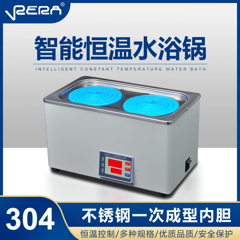 Лабораторная водяная баня, электрическое отопление, постоянная температура, цифровой дисплей, одинарный и двойной HH-1/2, ящик с четырьмя шести отверстиями, резервуар для масляной ванны, смешивание бытовой