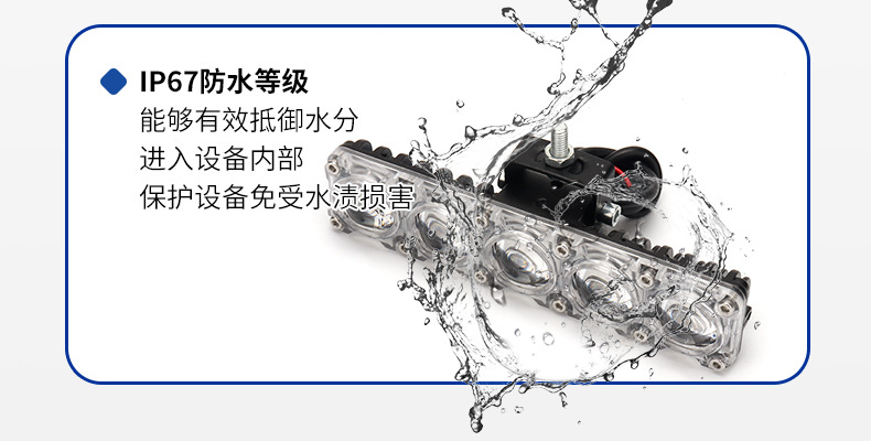 Cross-border motorcycle spotlight 5-bead spotlight electric car headlight motorcycle high-power front lighting motorcycle lamp