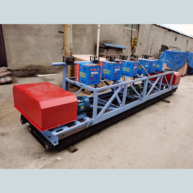 混凝土摊铺排震一体机 摊铺排震一体机 水泥广场輥轴式振动梁