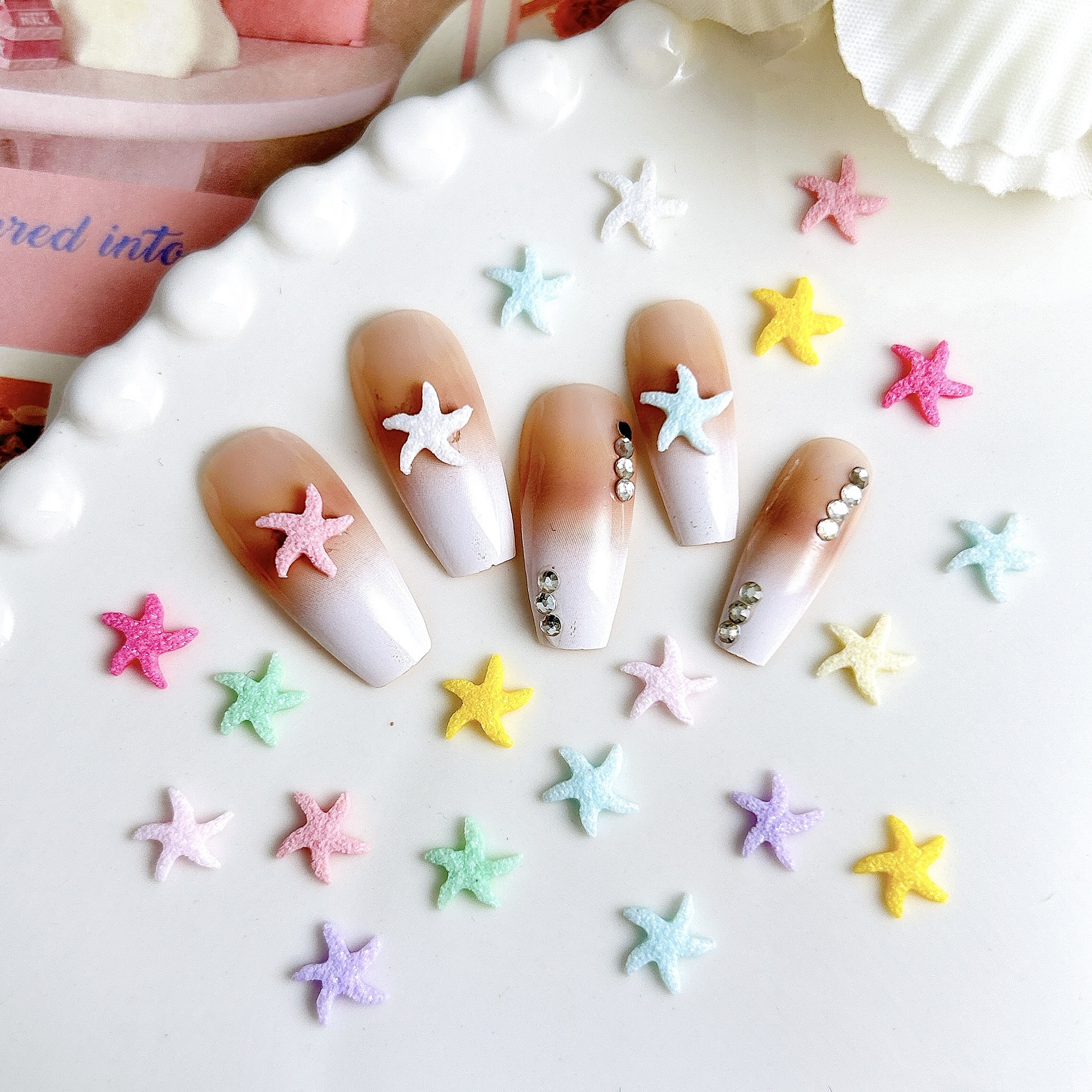Nail decoration, fake nails for nails, accessory for manicure, accessories, new collection, DIY 5