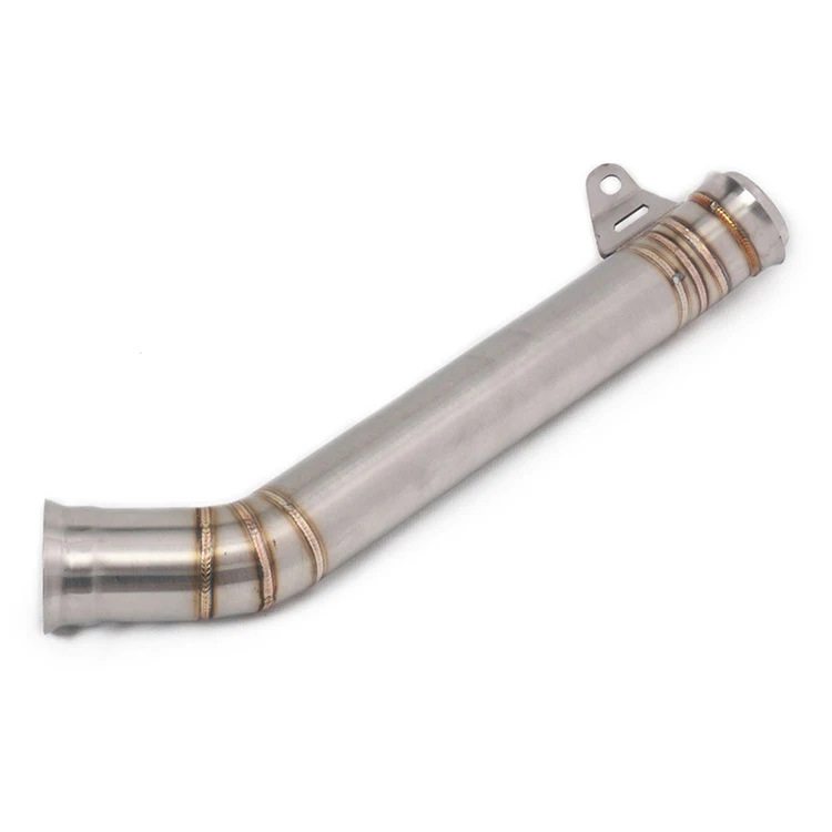 Applicable to KTM Duke690 2012-2017 Motorcycle Modified Exhaust Pipe Stainless Steel Middle Section Transfer